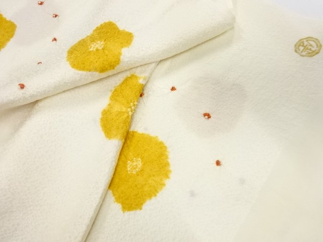  大特価品　未使用品　ゑり正　正絹　丹後ちりめん　絞り　帯揚げ